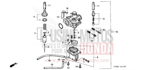 CARBURATEUR PK50MR de 1994